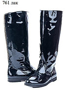 Сапоги женские лак нутаральный 761 АР