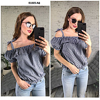 Топ женский с воланом 01685 Аф