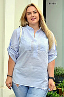 Рубашка женская с карманами 9210 ш
