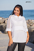 Женская блузка с сеткой д41116 гл