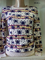 Женский свитер с пауками 300.86 с.т.