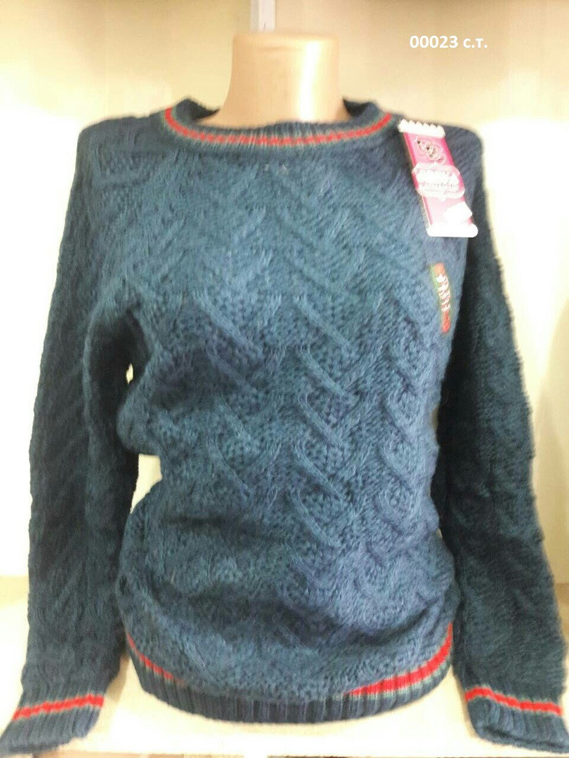Вязаный женский свитер 00023 с.т. - фото 1 - id-p10138445