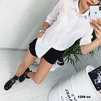 Женская рубашка белая 1298 Ол