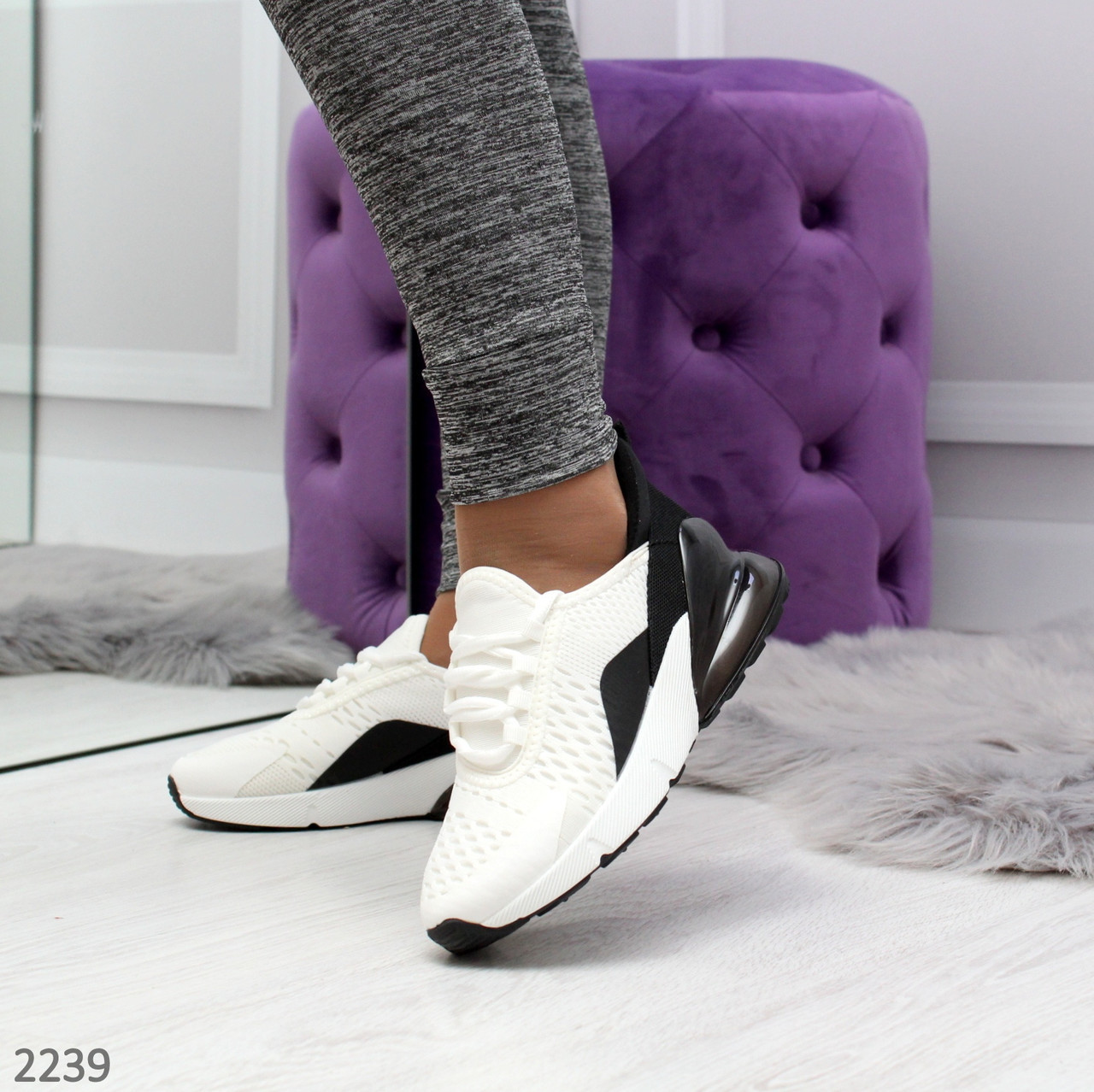УДобные женские стильные кроссовки - фото 1 - id-p10139259