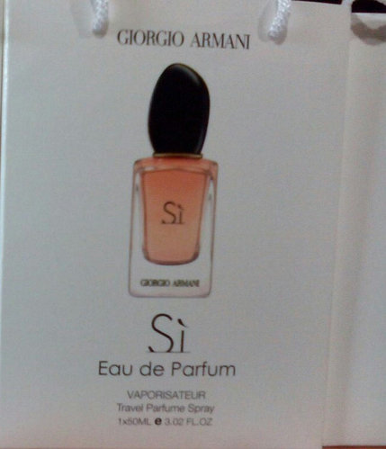 Си 50. Armani si черный 50мл.