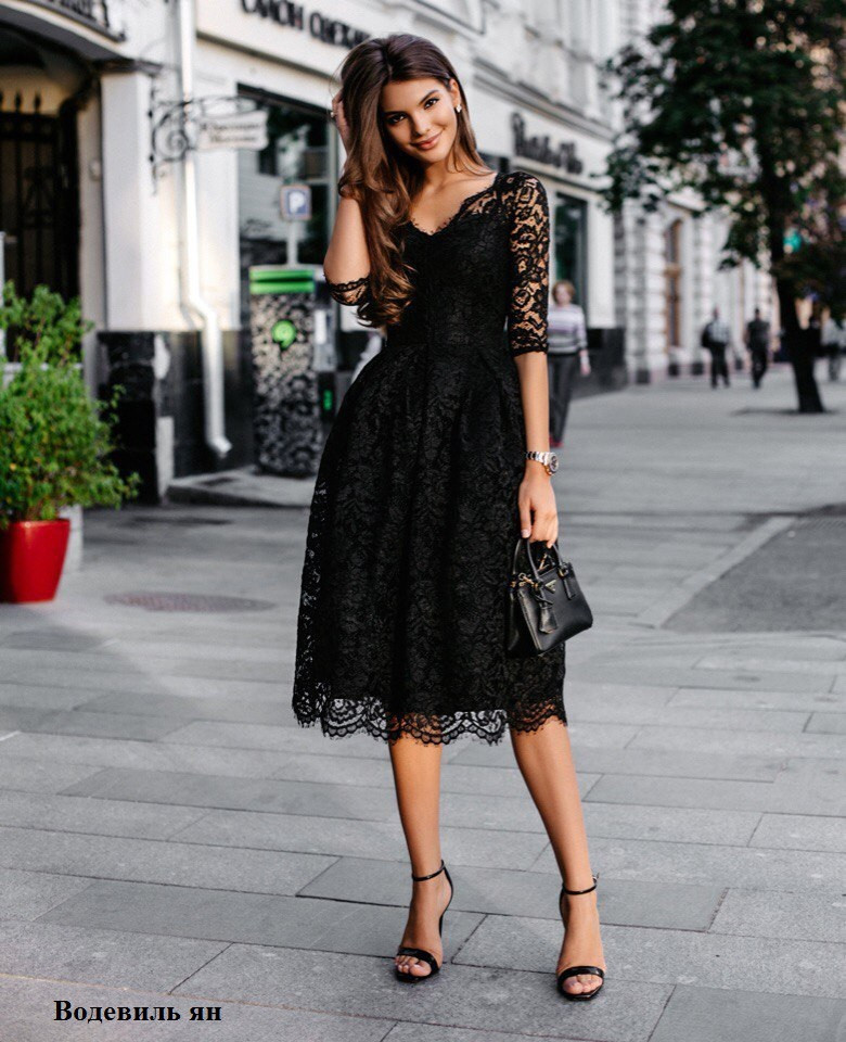 Женское вечернее кружевное платье Водевиль ян - фото 1 - id-p10139548