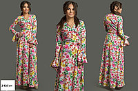 Женское Платье на запах 2-625 ан