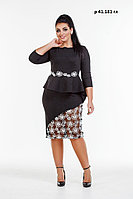 Женское платье с кружевом р 41.181 гл
