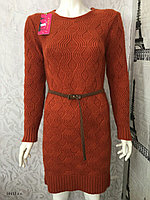 Женская вязаное платье 10113 с.т.