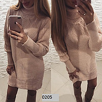 Вязаное платье свитер 0205 СВ