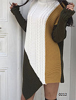 Вязаное платье свитер 0212 СВ