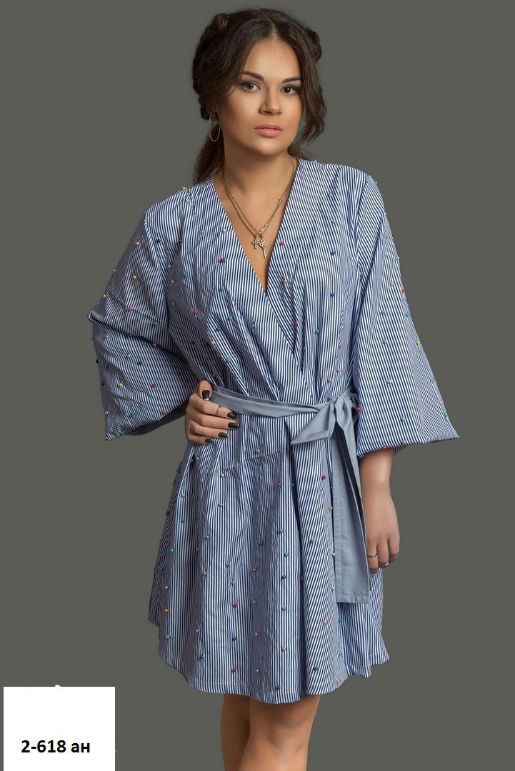 Женское Платье-кимоно 2-618 ан - фото 1 - id-p10140406