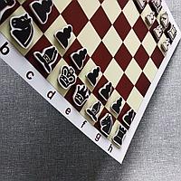 Шахматы на магнитном коврике 50х50 см