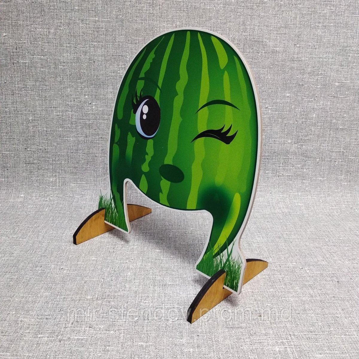 Настольная игра Прожорливые фрукты. Реквизит для логопеда Арбуз, фото 1