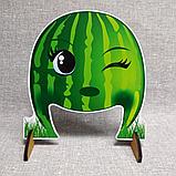 Настольная игра Прожорливые фрукты. Реквизит для логопеда Арбуз, фото 2