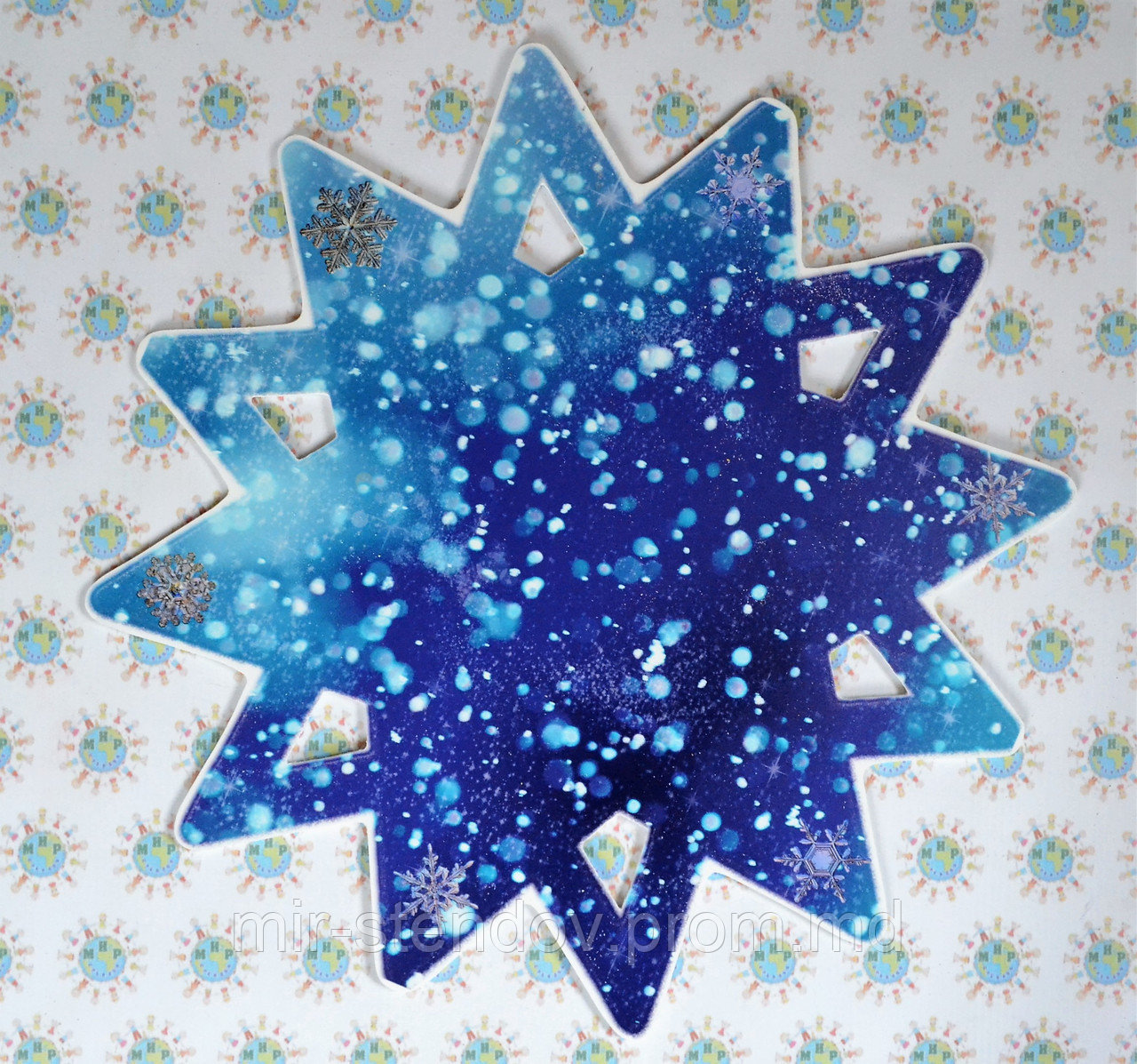 Різдвяна зірка двостороння - фото 1 - id-p10108034