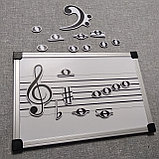 Настольное методическое пособие Нотный стан и ноты, фото 3