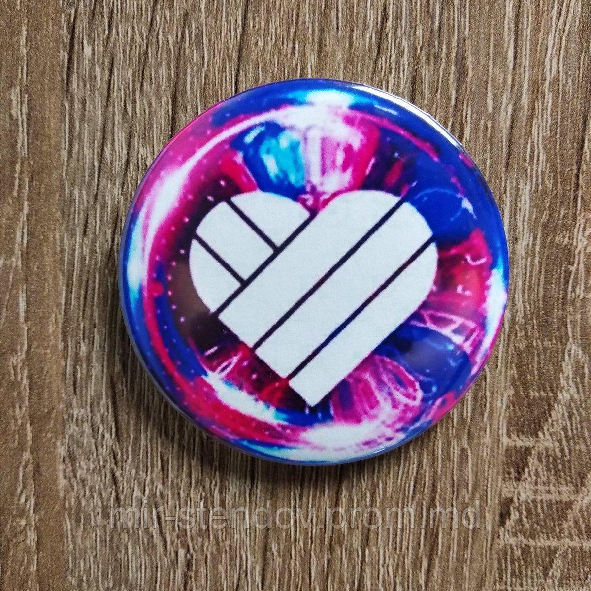 Значок. Heart, фото 1