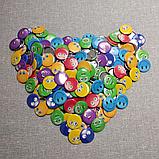 Значки Смайлики разноцветные, фото 3