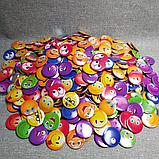 Значки Смайлики разноцветные, фото 5