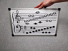 Доска для учителей музыки 50х35 см