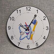 Часы настенные для стоматологии. Уникальные стрелки