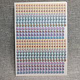 Наклейки для оценок Мультгерои, фото 2