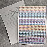 Наклейки для оценок Мультгерои, фото 3