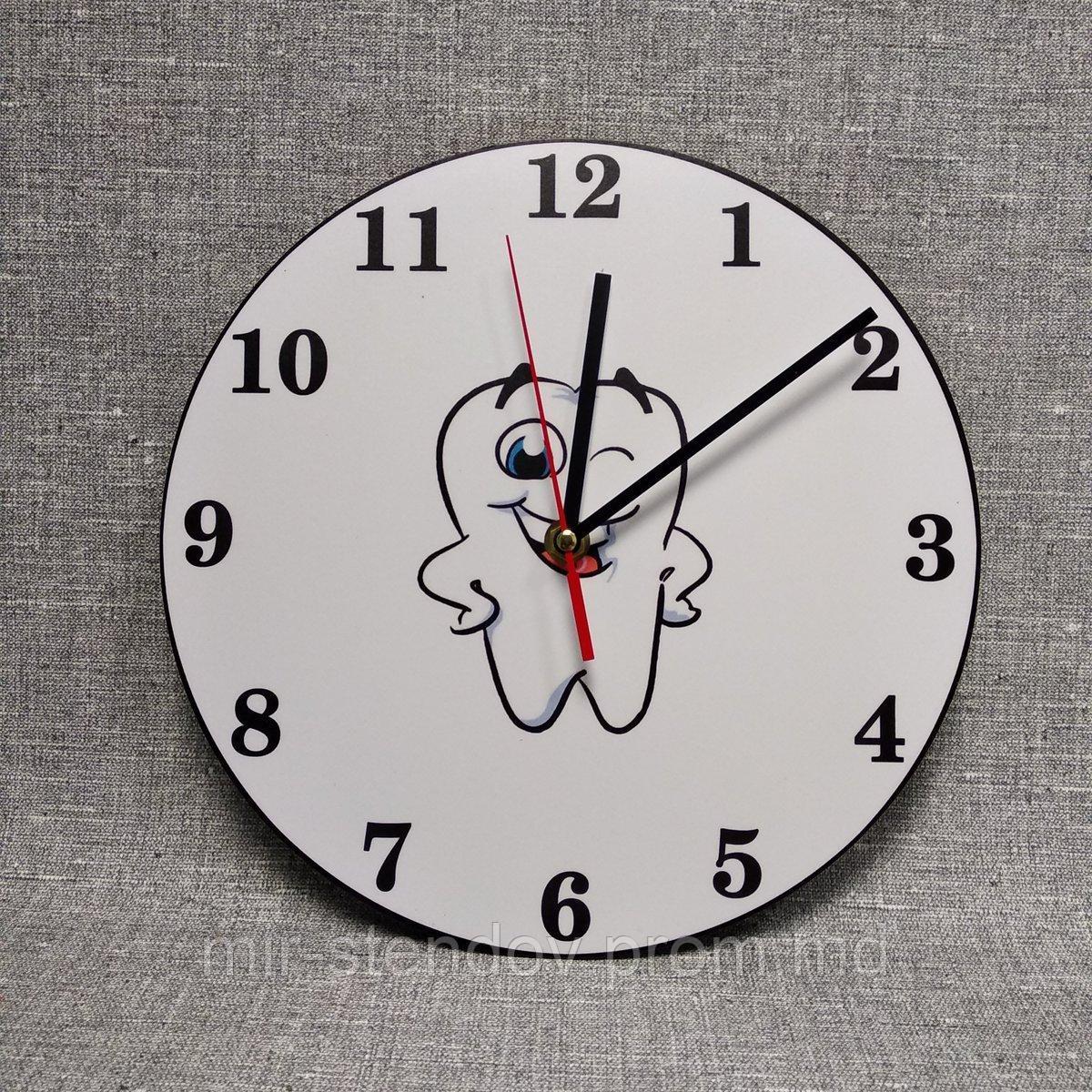Часы настенные для стоматологии. Веселый зубик - фото 1 - id-p10142568