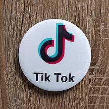 Значок тик ток. Белый фон