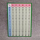 Таблица слогов. Раздаточный материал, фото 5