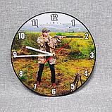 Часы Настенные круглые с вашей фотографией., фото 2