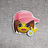 Магнитный стенд для крепления рисунка магнитом Смайлы, фото 5