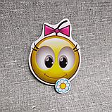 Магнитный стенд для крепления рисунка магнитом Смайлы, фото 6