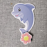 Магнитный стенд для крепления рисунка Дельфинчик 2, фото 2