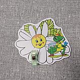 Держатель рисунков с прищепкой Ромашка, фото 4
