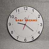 Часы настенные с логотипом Вашей компании. Круглые, фото 4