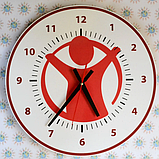 Часы настенные с логотипом Вашей компании. Круглые, фото 5