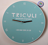 Часы настенные с логотипом Вашей компании. Круглые, фото 10
