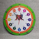 Обучающие настенные часы Феи (Салатовый ободок), фото 2
