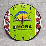 Часы настенные НУШ Украинский орнамент, фото 4