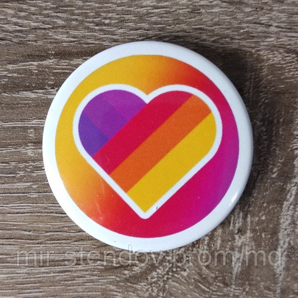 Сувенирный значок Лайк, фото 1