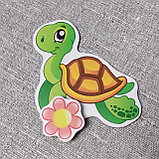 Магнитный стенд для крепления рисунка Черепашка, фото 3