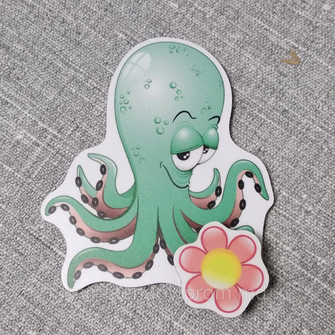 Магнитный стенд для крепления рисунка Осьминожек, фото 1