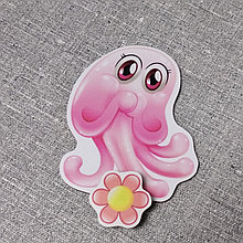 Магнитный стенд для крепления рисунка Кальмар