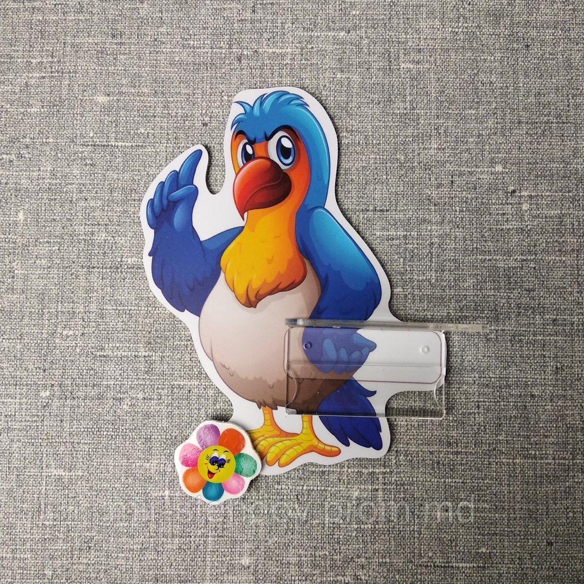 Стенд для рисунка и поделки Попугай, фото 1