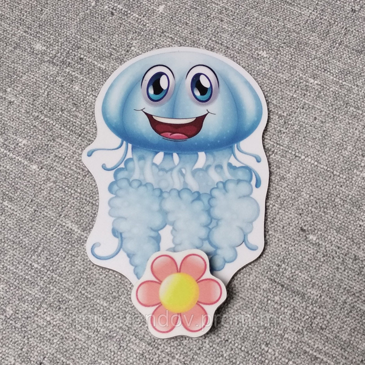 Магнитный стенд для крепления рисунка Медуза, фото 1