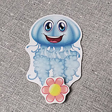 Магнитный стенд для крепления рисунка Медуза