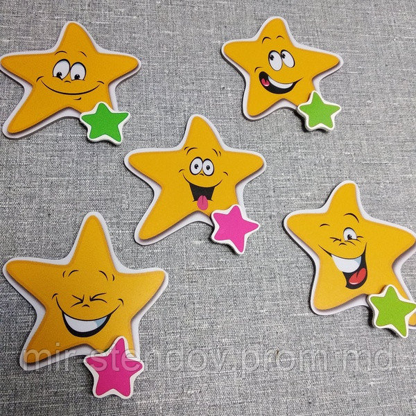 Магнитный стенд для крепления рисунка Звездочки, фото 1