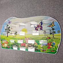 Стенд для поделок Бабочка